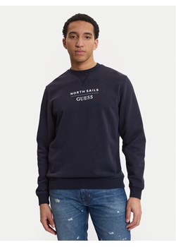 Guess Bluza M6GQ26 K3490 Granatowy Regular Fit ze sklepu MODIVO w kategorii Bluzy męskie - zdjęcie 189021129