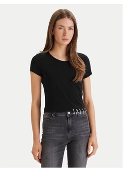 Guess T-Shirt W6GP11 K2933 Czarny Regular Fit ze sklepu MODIVO w kategorii Bluzki damskie - zdjęcie 189021148