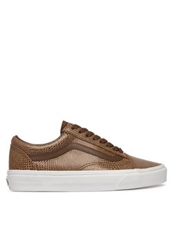 Vans Tenisówki Old Skool VN000EDYFST1 Brązowy ze sklepu MODIVO w kategorii Trampki damskie - zdjęcie 189021155