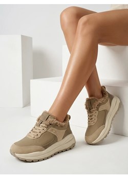 Royalfashion Sneakersy damskie z ociepleniem Zoru ze sklepu royalfashion.pl w kategorii Buty sportowe damskie - zdjęcie 189022379
