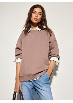 Mohito - Bluza oversize - brązowy ze sklepu Mohito w kategorii Bluzy damskie - zdjęcie 189022657