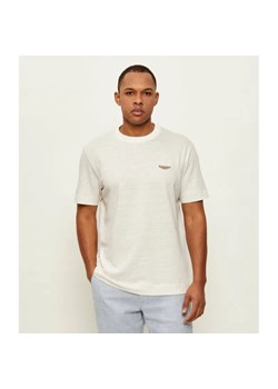 BOSS BLACK T-shirt C-Taut 248 BOSS X ASTON MARTIN | Regular Fit | z dodatkiem lnu ze sklepu Gomez Fashion Store w kategorii T-shirty męskie - zdjęcie 189023206