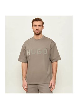 HUGO T-shirt Dinkee | Oversize fit ze sklepu Gomez Fashion Store w kategorii T-shirty męskie - zdjęcie 189023249
