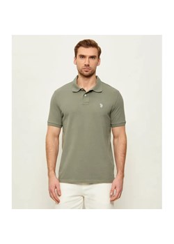 US Polo ASSN Polo | Classic fit | pique ze sklepu Gomez Fashion Store w kategorii T-shirty męskie - zdjęcie 189023275