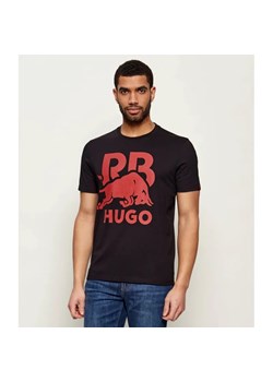 HUGO T-shirt Dlix_RB | HUGO X Racing Bulls | Regular Fit ze sklepu Gomez Fashion Store w kategorii T-shirty męskie - zdjęcie 189023319