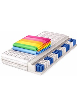 Materac dwuosobowy 7-strefowy 140x200 F4-K95 ze sklepu Edinos.pl w kategorii Łóżka i materace - zdjęcie 189024938