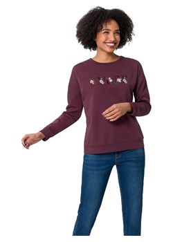 Heine Bluza w kolorze ciemnofioletowym ze sklepu Limango Polska w kategorii Bluzy damskie - zdjęcie 189025765