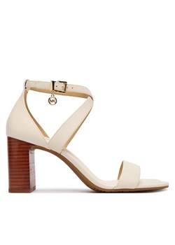 MICHAEL Michael Kors Sandały Alexa Block 40S6AXMS1L Écru ze sklepu MODIVO w kategorii Kozaki damskie - zdjęcie 189025965