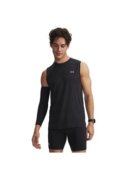 Męska koszulka do biegania Under Armour UA Velociti Tank - czarna ze sklepu Sportstylestory.com w kategorii T-shirty męskie - zdjęcie 189027496