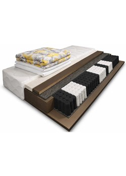 Materac sprężynowy kieszeniowy h3 T5-Z44 ze sklepu Edinos.pl w kategorii Łóżka i materace - zdjęcie 189027746