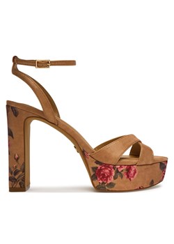 Sandały Aldo Rosine 14190516 Beżowy ze sklepu eobuwie.pl w kategorii Kozaki damskie - zdjęcie 189027837