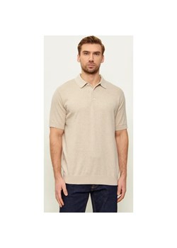 Barbour Polo Muston | Regular Fit | z dodatkiem lnu ze sklepu Gomez Fashion Store w kategorii T-shirty męskie - zdjęcie 189028919