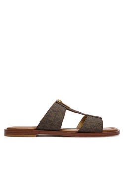 MICHAEL Michael Kors Klapki Berkley Flat 40S6BRFS1B Brązowy ze sklepu MODIVO w kategorii Klapki damskie - zdjęcie 189029015