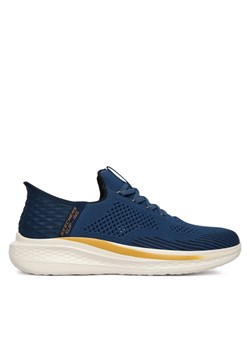 Skechers Sneakersy Slade 210810/BLU Niebieski ze sklepu MODIVO w kategorii Buty sportowe męskie - zdjęcie 189029059
