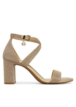 MICHAEL Michael Kors Sandały Alexa Block 40S6AXMS1D Złoty ze sklepu MODIVO w kategorii Kozaki damskie - zdjęcie 189029107