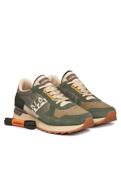 Napapijri Sneakersy Stab NP0A8BNY Zielony ze sklepu MODIVO w kategorii Buty sportowe męskie - zdjęcie 189029218