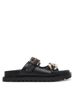 Klapki Guess FLJFT5 ELE03 Czarny ze sklepu eobuwie.pl w kategorii Klapki damskie - zdjęcie 189031045