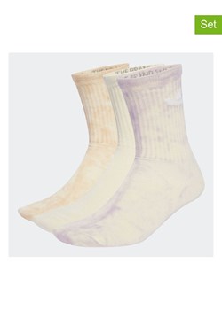 adidas Skarpety sportowe (3 pary) ze wzorem ze sklepu Limango Polska w kategorii Skarpetki męskie - zdjęcie 189032858