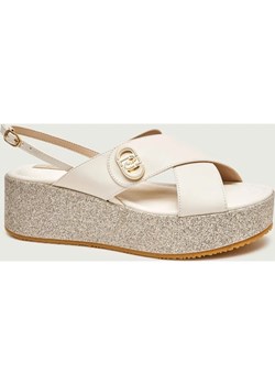 Liu Jo Skórzane sandały FLO 03 ze sklepu Gomez Fashion Store w kategorii Sandały damskie - zdjęcie 189036097