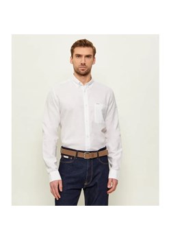 Barbour Lniana koszula Nelson | Tailored slim ze sklepu Gomez Fashion Store w kategorii Koszule męskie - zdjęcie 189036267
