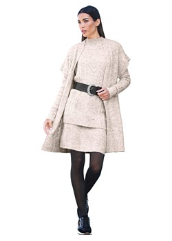 Heine Kardigan w kolorze beżowym ze sklepu Limango Polska w kategorii Swetry damskie - zdjęcie 189036517