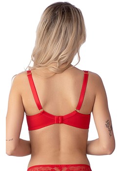Biustonosz usztywniany full-cup Alex, Kolor czerwony, Rozmiar 65D, BIGGI ze sklepu Intymna w kategorii Biustonosze - zdjęcie 189036748