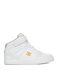 Sneakersy DC Shoes EO-PURE HIGH-TOP SE EV SN DC01796114 Biały ze sklepu eobuwie.pl w kategorii Buty sportowe dziecięce - zdjęcie 189037016