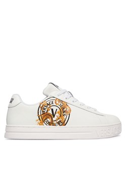 Sneakersy Versace Jeans Couture 80VA3SK3 ZPB73 3 Biały ze sklepu eobuwie.pl w kategorii Buty sportowe damskie - zdjęcie 189037105