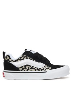 Sneakersy Vans Knu Skool VN000CYUBM81 Czarny ze sklepu eobuwie.pl w kategorii Buty sportowe dziecięce - zdjęcie 189037106