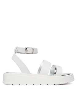 Sandały Calvin Klein Velcro Sandal V4A2-83261-0326 S Biały ze sklepu eobuwie.pl w kategorii Sandały dziecięce - zdjęcie 189037137
