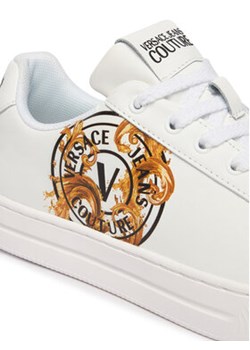Sneakersy Versace Jeans Couture 80VA3SK3 ZPB73 3 Biały ze sklepu eobuwie.pl w kategorii Buty sportowe damskie - zdjęcie 189037149