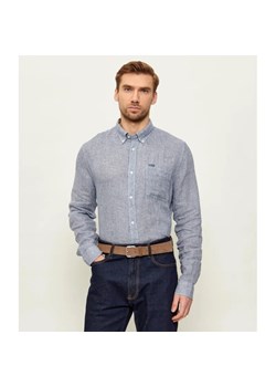 Barbour Lniana koszula Linton | Tailored slim ze sklepu Gomez Fashion Store w kategorii Koszule męskie - zdjęcie 189038289