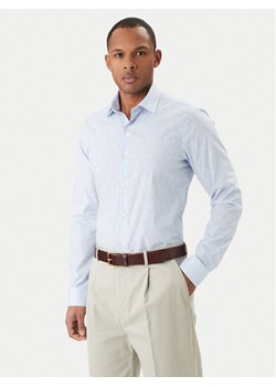 Calvin Klein Koszula LV019EU109 Niebieski Slim Fit ze sklepu MODIVO w kategorii Koszule męskie - zdjęcie 189038467