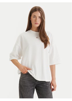Calvin Klein Jeans T-Shirt LV047D204G Biały ze sklepu MODIVO w kategorii T-shirty męskie - zdjęcie 189038497