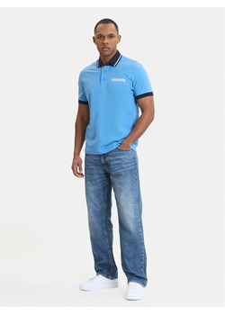 Napapijri Polo E-Zeri NP0A4ID4 Niebieski Regular Fit ze sklepu MODIVO w kategorii T-shirty męskie - zdjęcie 189038557