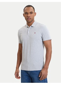 Napapijri Polo Ealis NP0A4H8B Szary Regular Fit ze sklepu MODIVO w kategorii T-shirty męskie - zdjęcie 189038619