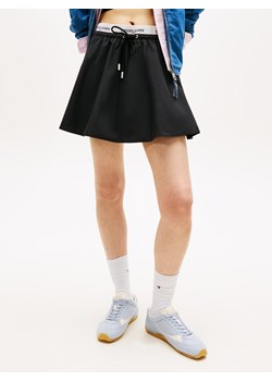 Tommy Jeans Damska spódnica mini Kobiety czarny jednolity ze sklepu vangraaf w kategorii Spódnice - zdjęcie 189039888