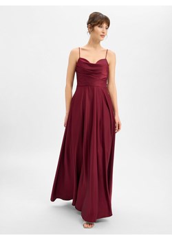 Laona Damska sukienka wieczorowa Kobiety bordowy jednolity ze sklepu vangraaf w kategorii Sukienki - zdjęcie 189039909