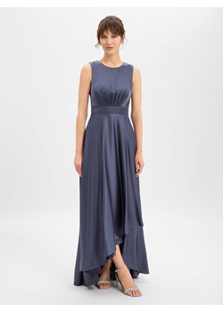 Laona Damska sukienka wieczorowa Kobiety Satyna granatowy jednolity ze sklepu vangraaf w kategorii Sukienki - zdjęcie 189039928