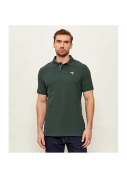 Barbour Polo TARTAN | Regular Fit | pique ze sklepu Gomez Fashion Store w kategorii T-shirty męskie - zdjęcie 189040255