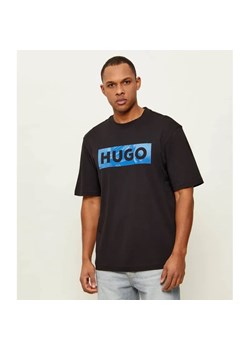 Hugo Blue T-shirt Nalien | Regular Fit ze sklepu Gomez Fashion Store w kategorii T-shirty męskie - zdjęcie 189040298