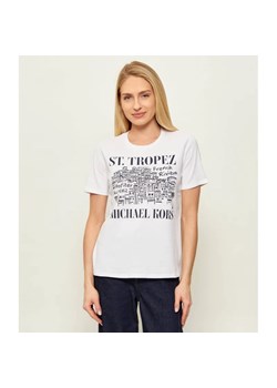 Michael Kors T-shirt | Regular Fit ze sklepu Gomez Fashion Store w kategorii Bluzki damskie - zdjęcie 189040368