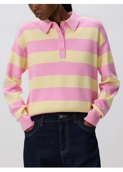 Reserved - Sweter w paski - jasnożółty ze sklepu Reserved w kategorii Swetry damskie - zdjęcie 189042679