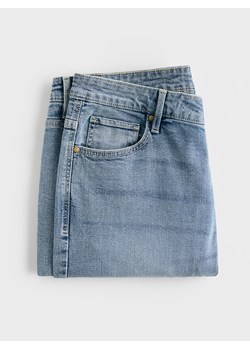 Reserved - Jeansy carrot slim z efektem sprania - niebieski ze sklepu Reserved w kategorii Jeansy męskie - zdjęcie 189042737