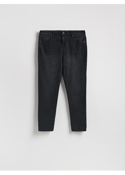 Reserved - Jeansy carrot slim z efektem sprania - czarny ze sklepu Reserved w kategorii Jeansy męskie - zdjęcie 189042745