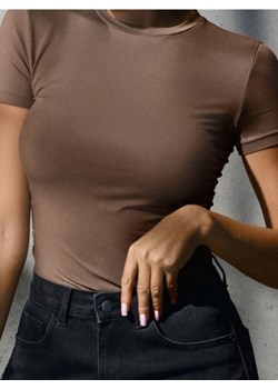 Sinsay - Bluzka - brązowy ze sklepu Sinsay w kategorii Bluzki damskie - zdjęcie 189044665