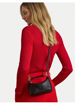 Torebka LAUREN RALPH LAUREN 431P10531002 Czarny ze sklepu eobuwie.pl w kategorii Listonoszki - zdjęcie 189044865