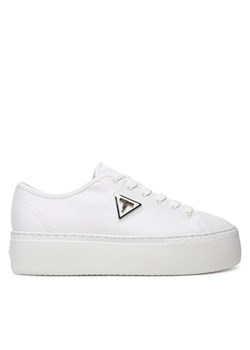 Trampki Guess FLJJZ3 FAB12 Biały ze sklepu eobuwie.pl w kategorii Trampki damskie - zdjęcie 189044866