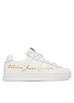 Sneakersy Versace Jeans Couture 80VA3SKL ZPB77 G03 Biały ze sklepu eobuwie.pl w kategorii Buty sportowe damskie - zdjęcie 189044968