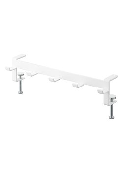 Yamazaki Listwa stołowa "Tower" w kolorze białym z haczykami - 30 x 5 x 7 cm ze sklepu Limango Polska w kategorii Akcesoria i przechowywanie - zdjęcie 189046088